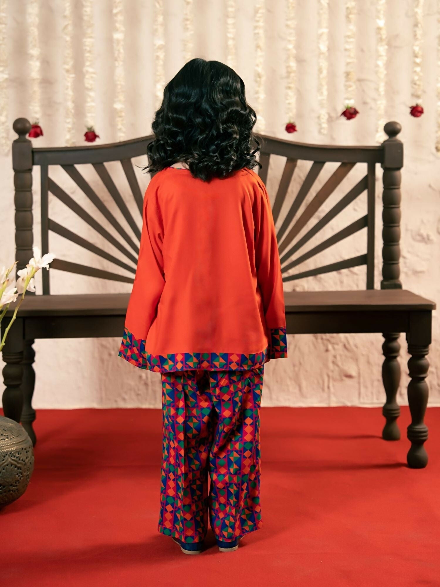 Velvour Girls Cotton Printed Co-Ord Set-VG187-A
