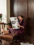 Parishay Panache Winter Corduroy Embroidered Unstitched 3-Piece Suit-PNE-02
