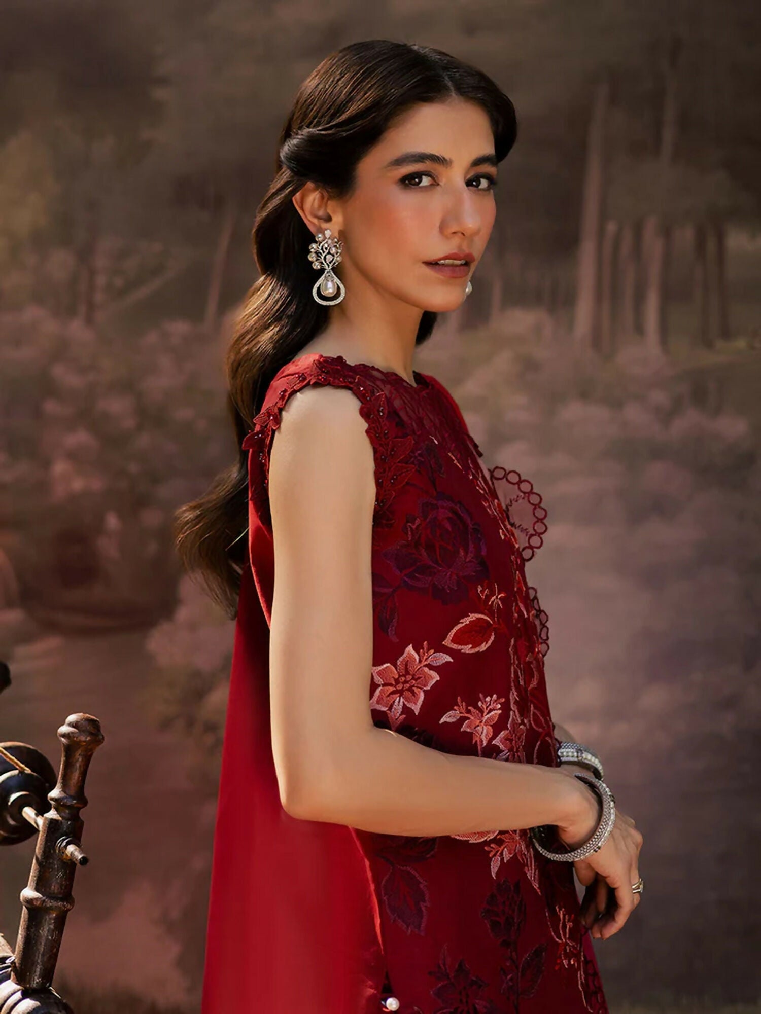 Parishay Enchanted Tales Lawn Embroidered Unstitched 3-Piece Suit-ET- 04