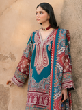 Binilyas Naqsh Naaz Lawn Embroidered Unstitched 3-Piece Suit-2083 - B