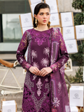 Parishay Monaco Luxury Lawn'26 Embroidered Unstitched 3-Piece Suit-MN-12