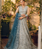 Hemstitch Net Embroidered Stitched Lehnga-Lenora