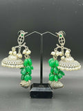 H&A Jewellery Handmade Brass Oxidized Jhumka