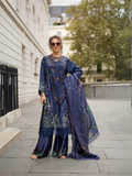 Sobia Nazir Summer Vital Satin Embroidered Unstitched 3-Piece Suit-ST24-04