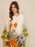 Stylish Collection Velvet Vogue Printed Co-Ord Set-Butterfly Bold