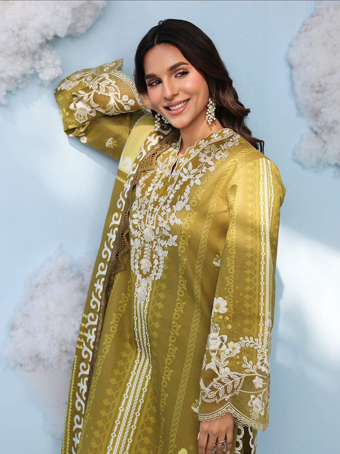 Mahnur Anaya Vol.2 Lawn Embroidered Stitched 3-Piece Suit-AN-2-17