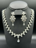 H&A Jewellery One Carat Silver Rhodium Plated Jewellery Set