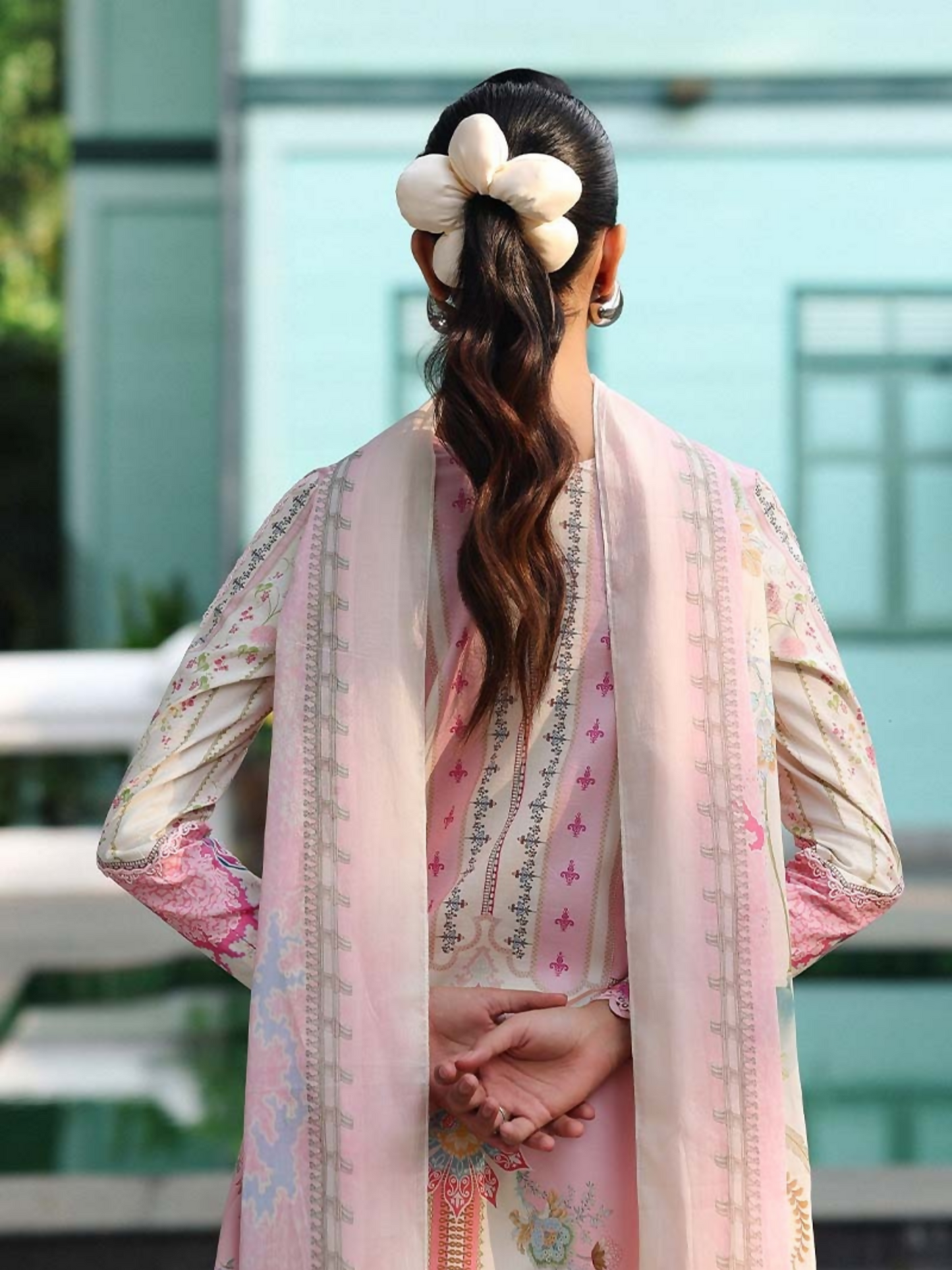 Qalamkar Qprints Lawn'26 Embroidered Unstitched 3-Piece Suit-AX-06-(A)-Elara