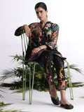 Binilyas Silk Digital Printed Co-Ord Set-30088