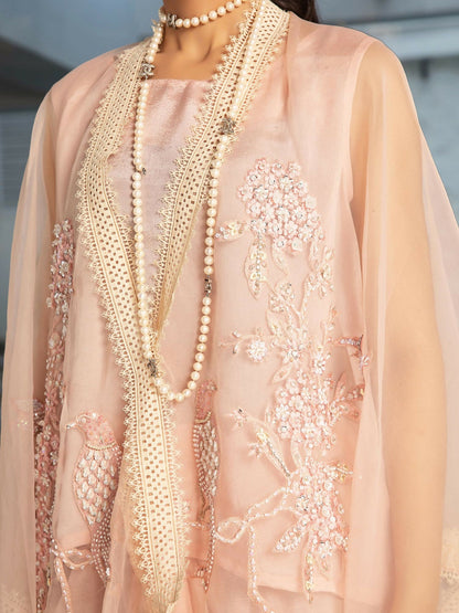 Shiza Hassan Sublime Luxury Pret Organza Embellished Stitched 3-Piece Suit-Alena