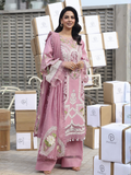 Parishay Monaco Luxury Lawn'26 Embroidered Unstitched 3-Piece Suit-MN-02