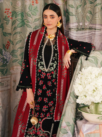 Mahnur Secret Garden Karandi Embroidered Unstitched 3-Piece Suit–SG-005