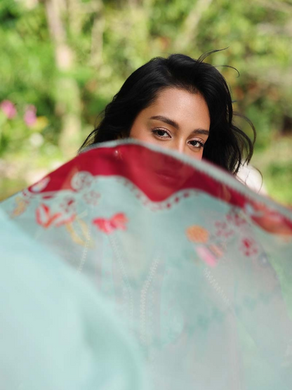 Qalamkar Qprints Lawn'26 Embroidered Unstitched 3-Piece Suit-AX-05-(A)-Brie