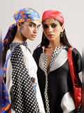 Hussain Rehar Pay Day Vol III Silk Printed Stitched 2-Piece Suit-Yin (Black)