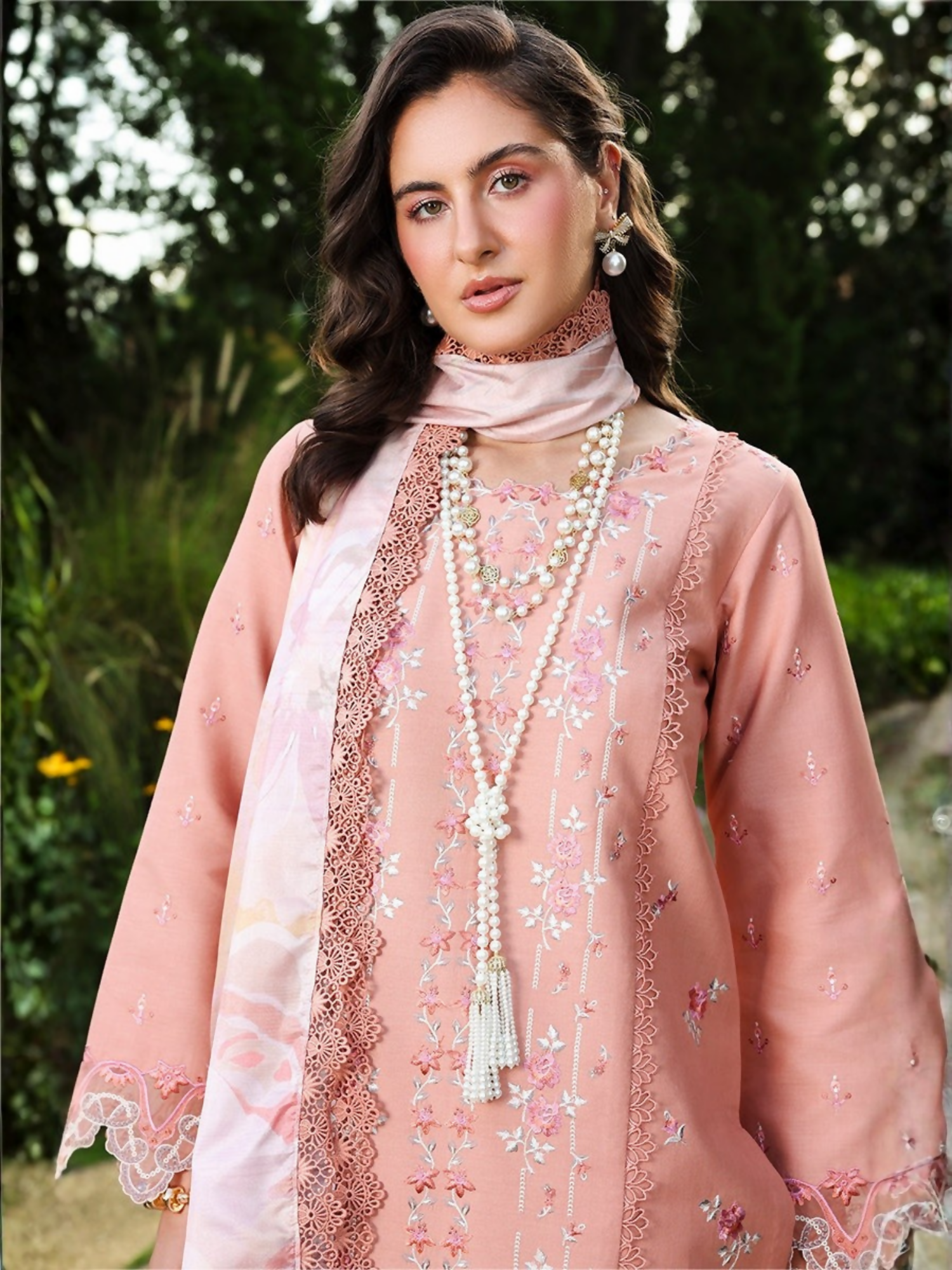 Rang Rasiya Florence Summer Edit'26 Lawn Embroidered Unstitched 3-Piece Suit-Aalen