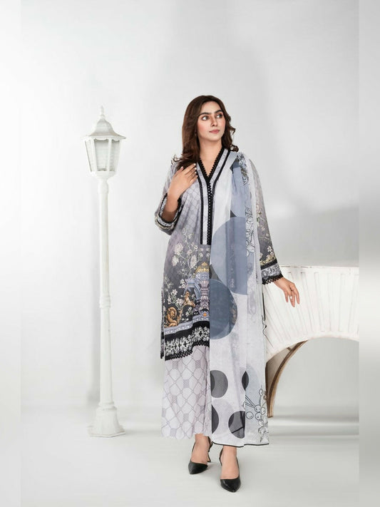 Imran Aftab Aura Summer Lawn Printed Unstitched 3-Piece Suit-IALC 03