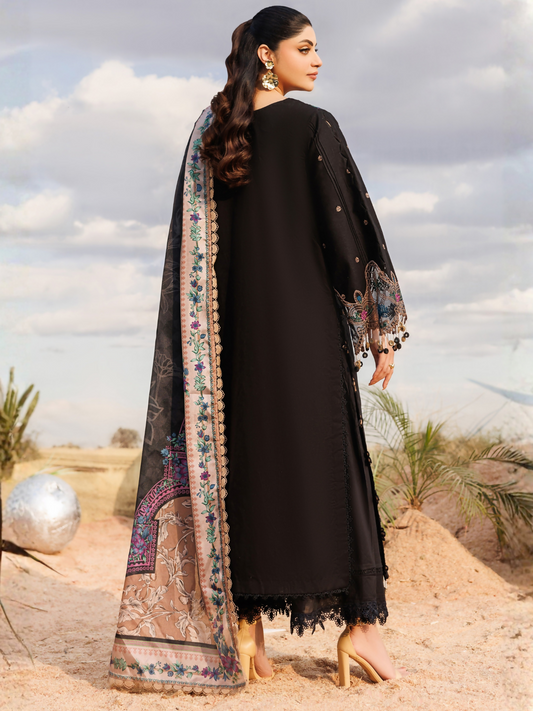 Parishay Shangrila Lawn Vol 2 Embroidered Unstitched 3-Piece Suit-ANG-09
