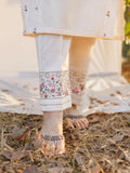 MAK Fashion Dobby Lawn Embroidered Co-Ord Sett-Fiora