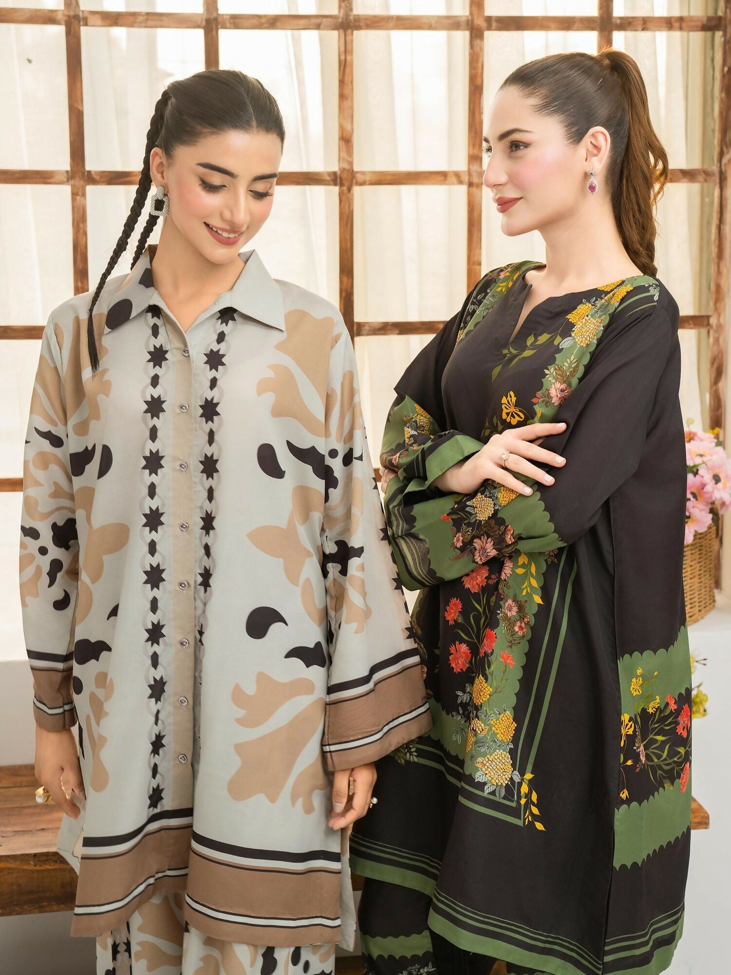 Panache Apparel Florise Lawn Printed Co-Ord Set-Elva