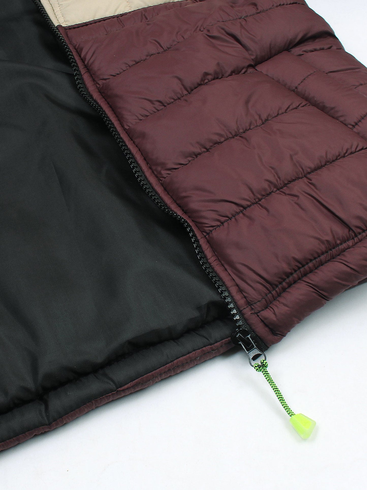 Velvour Full Sleeves Hooded Puffer Jacket-VJ010-B