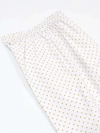 Velvour Girls Cotton Printed Stitched 2-Piece Suit-VG82-C