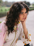 Mahnur Broadway Luxury Lawn Embroidered Unstitched 3-Piece Suit-Cherry Blossom