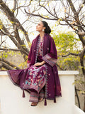 Mahnur Angan Lawn'26 Embroidered Stitched 3-Piece Suit-AN-008