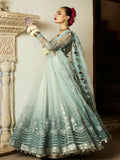 Hussain Rehar Organza Peshwas Embroidered Unstitched 3-Piece Suit-Maa’iya
