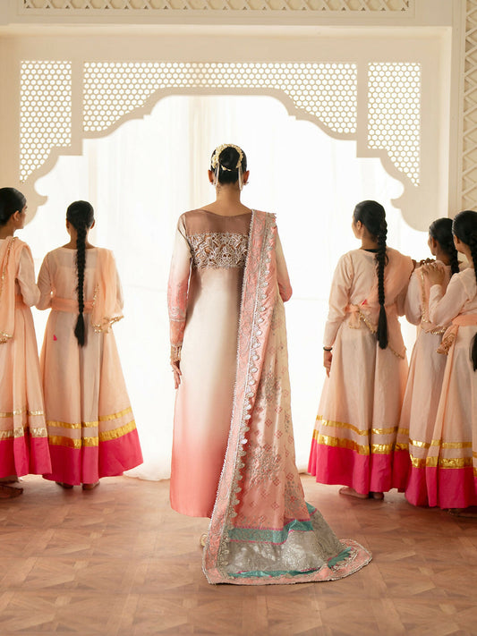 Parishay Ranibagh Luxury Formals Silk Embroidered Stitched 3-Piece Suit-Meherbano