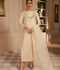 Allure By IH Luxury Pret Raw Silk Embellished Stitched 3-Piece Suit-Charlie