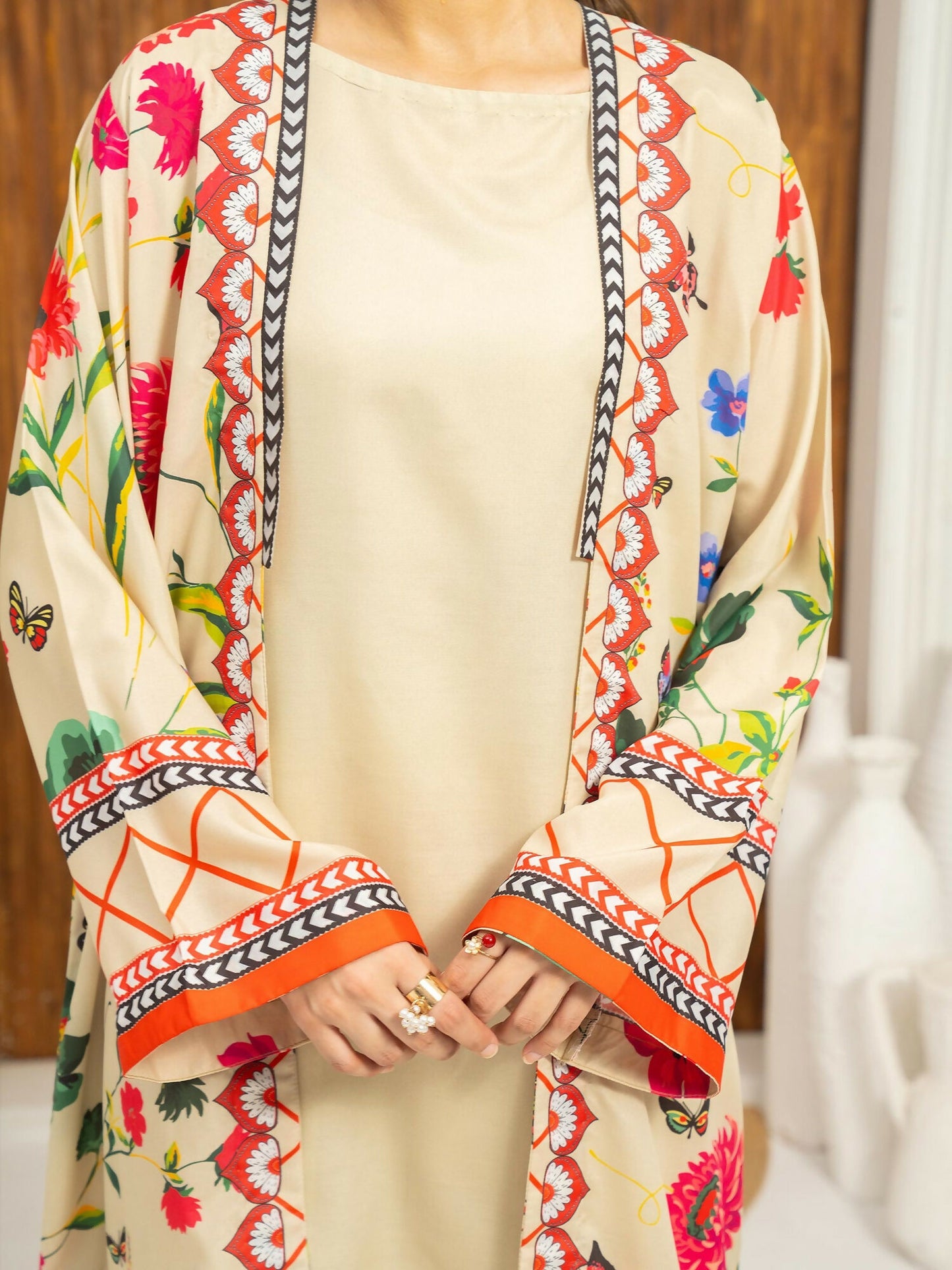 Panache Apparel Florise Lawn Printed Co-Ord Set-Elish