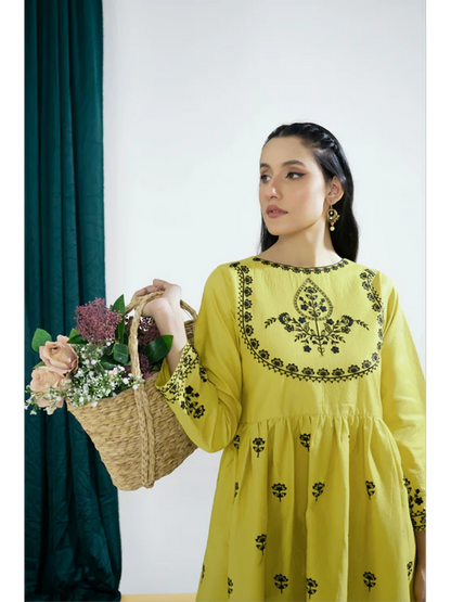 MAK Fashion Lawn Embroidered Stitched 2-Piece Suit-Nargis