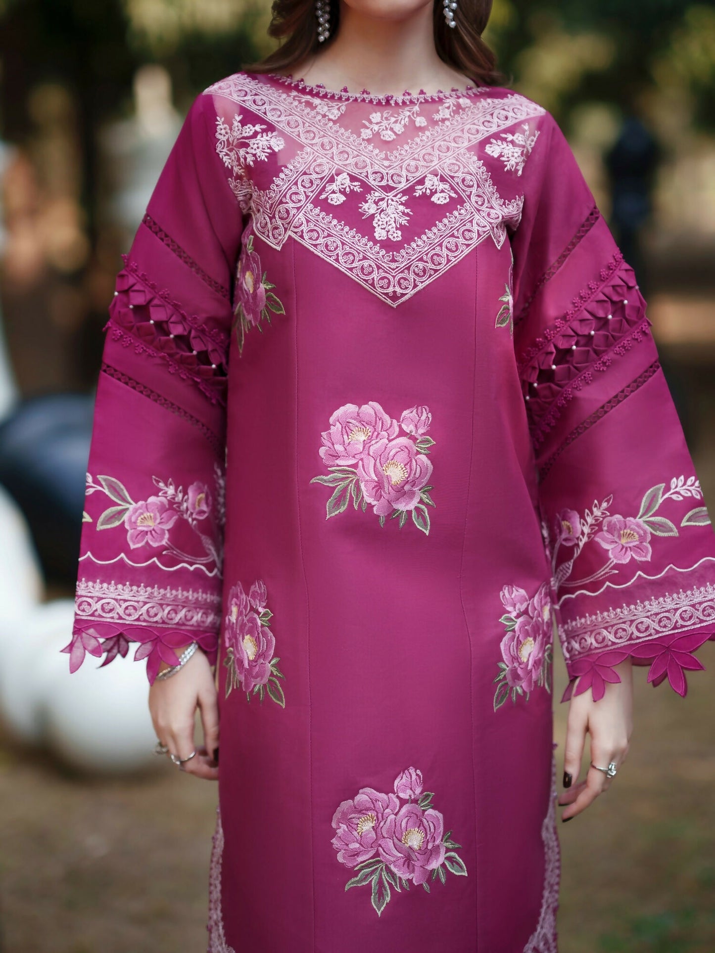 Parishay Summer Queen Lawn Embroidered Unstitched 3-Piece Suit-SQ-10