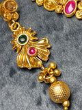 H&A Jewellery Indian Rajwari Semi-Precious Stone Set