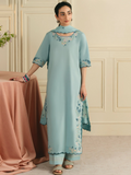 Mannat Clothing Boho Summer'26 Cotton Embroidered Stitched Suit-Wild Bloom