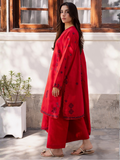 Mannat Clothing Laila Winter Pret '25 Karandi Embroidered Stitched Suit-Lila