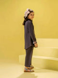 Velvour Girls Cotton Embroidered Co Ord Set-VG135-A
