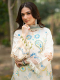 Mahnur Angan Lawn'26 Embroidered Stitched 3-Piece Suit-AN-005