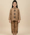Velvour Girls Cotton Embroidered Co-Ord Set-VG182-A