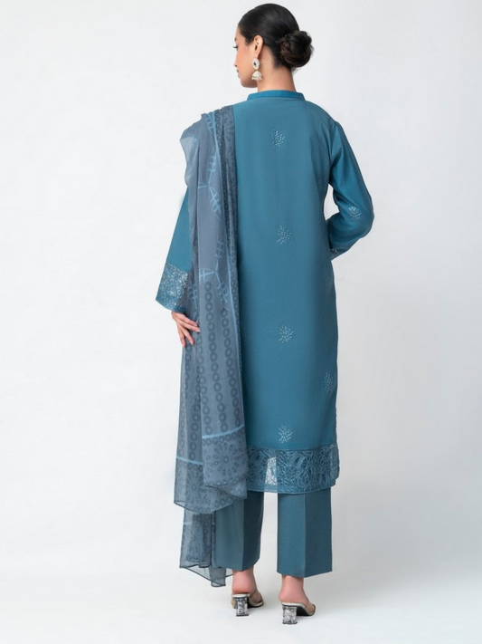 Imran Aftab Maya Winter Karandi Embroidered Unstitched 3-Piece Suit-IAKC-UF-25