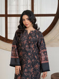 Stylish Collection Amaya Pret Silk Grip Printed Stitched 2-Piece Suit-Morni Black