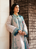 Binilyas Kayra Summer Edit Lawn Embroidered Unstitched 3-Piece Suit-317 - B