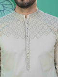 Fabrich Men Embroidered Cotton Unstitched Shalwar Kameez-GTS-B-026