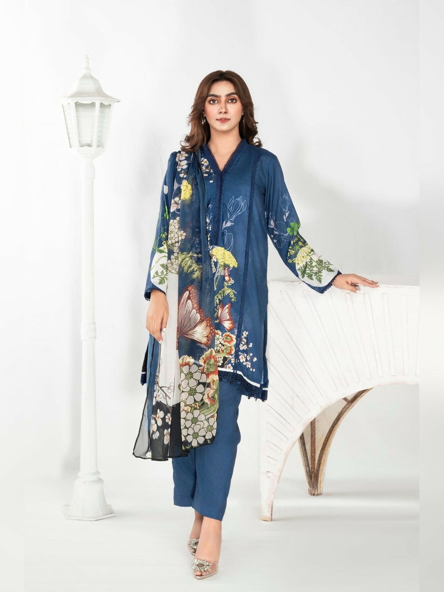 Imran Aftab Aura Summer Lawn Printed Stitched 3-Piece Suit-IALC 05