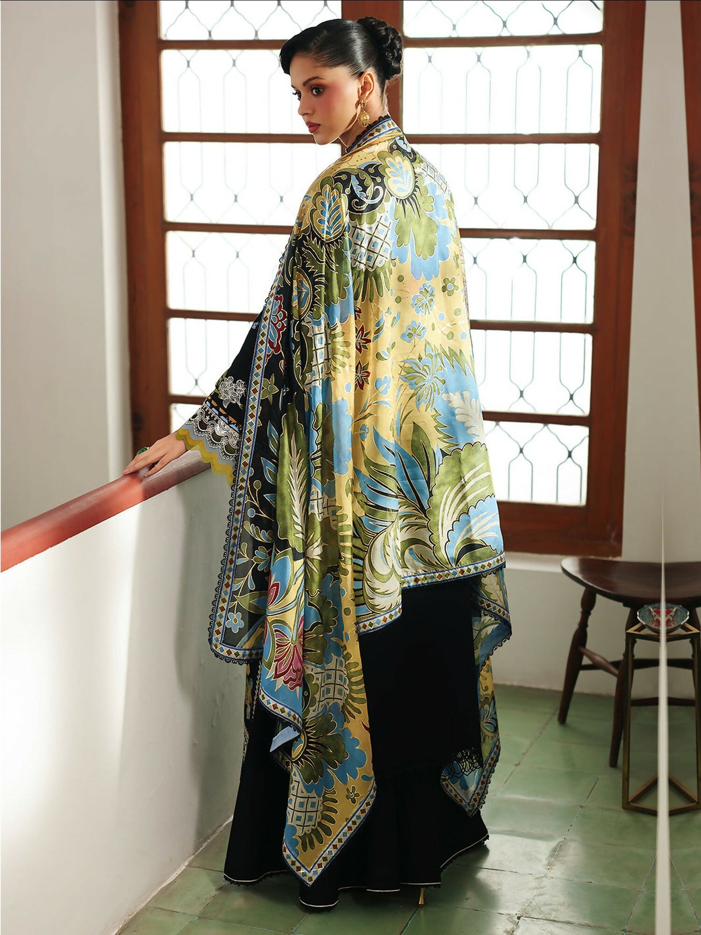 Binilyas Lumina Summer Lawn Embroidered Unstitched 3-Piece Suit-L71-B