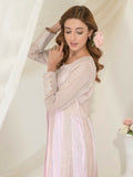 Ruby's Couture Gul-Bahar Chiffon Embroidered Stitched 2-Piece Suit-Miraal