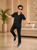 Velvour Boys Polyester Polo Shirt-VP29-B