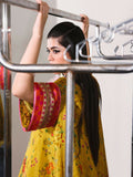 Hussain Rehar Pay Day Vol V Viscose Silk Printed Stitched 2-Piece Suit-Aurora