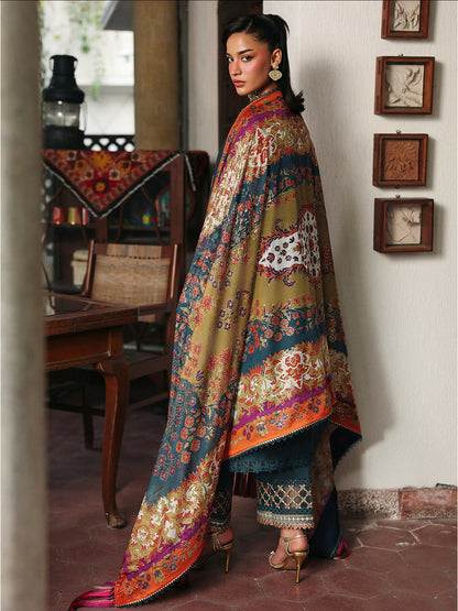 Binilyas Lumina Summer-26 Lawn Embroidered Unstitched 3-Piece Suit-L74-A