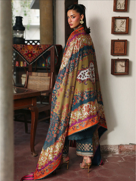 Binilyas Lumina Summer-26 Lawn Embroidered Unstitched 3-Piece Suit-L74-A